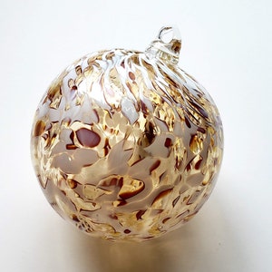 Morning Snow - Handblown Glass Ornament