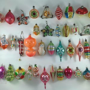 Unusual Christmas Ornament for Festive Mood. Blown Glass. Silver Mercury Glass. Faceted Bell, Reflective Spotlight, Icicle, Crystal. #82